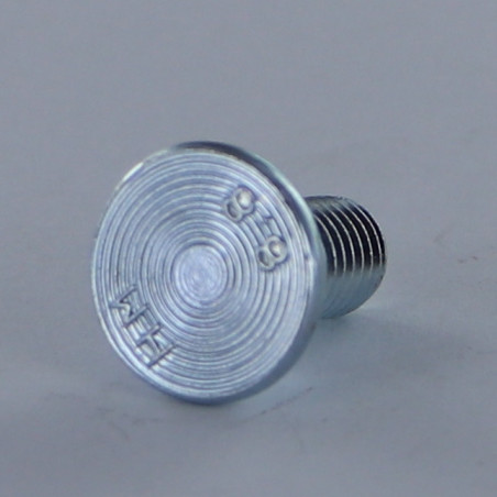 1 x Schraube Flachkopf M8X17 Gesamtgewinde Klasse 8.8 Verzinkt