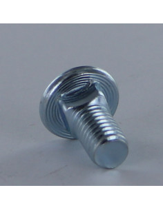 Schraube Flachkopf M8X17 Gesamtgewinde Klasse 8.8 Verzinkt 2