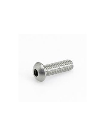 1 x Metallschrauben Kopf Flachrundschraube mit...