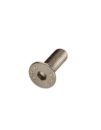 1 x Metallschrauben Innensechskant mit flachem...