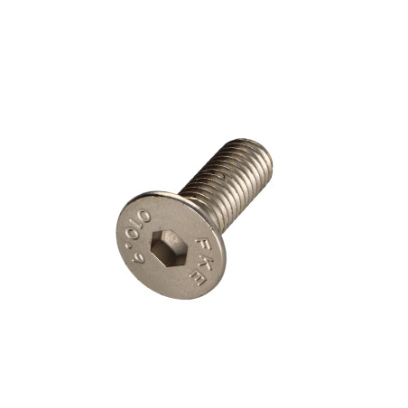 1 x Metallschrauben Innensechskant mit flachem Kopf Schraubenschlüssel 5 M8x25 Gesamtgewinde Klasse 10.9 Nickel