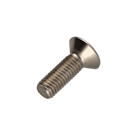 1 x Metallschrauben Innensechskant mit flachem Kopf Schraubenschlüssel 5 M8x25 Gesamtgewinde Klasse 10.9 Nickel