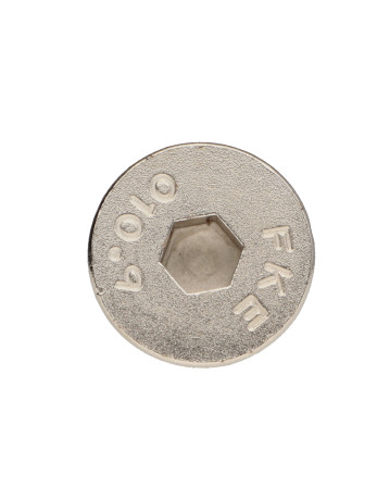 1 x Metallschrauben Innensechskant mit flachem...