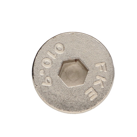 1 x Metallschrauben Innensechskant mit flachem Kopf Schraubenschlüssel 5 M8x25 Gesamtgewinde Klasse 10.9 Nickel