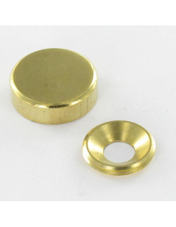 1 x Zylindrische Abdeckkappe (eine Rosette und...