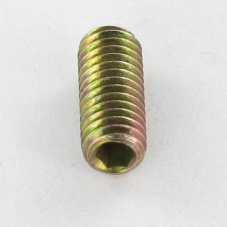 1 x Metallschrauben Madenschraube Schraubenschlüssel 3 M6x25 Spitze Dichromat