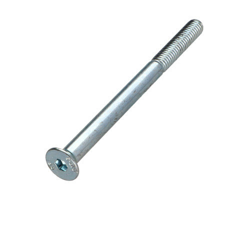 1 x Metallschrauben Innensechskant mit flachem Kopf Schraubenschlüssel 10 M16X80 Teilgewinde Klasse 10.9 Verzinkt