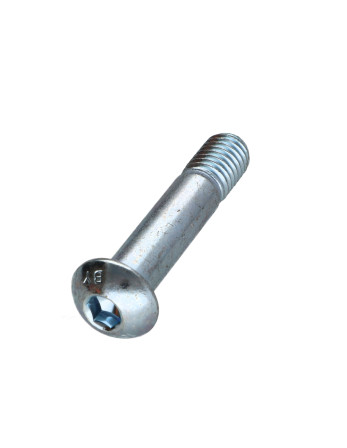 1 x Metallschrauben Flachrundschraube mit...