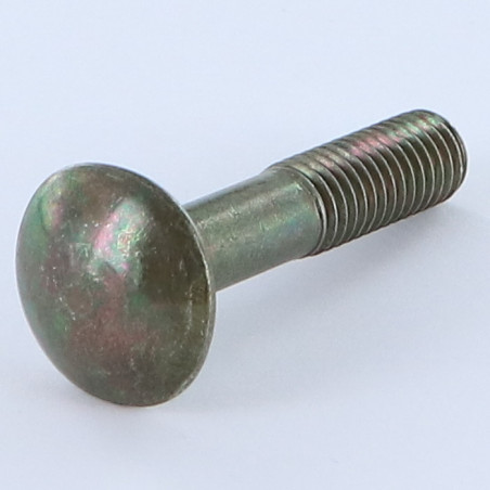 1 x Schlossschraube M8X40 Gesamtgewinde Bronze Stahl