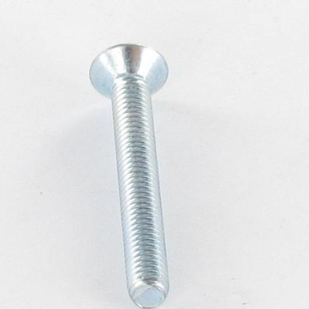 1 x Metallschrauben Innensechskant mit flachem Kopf M3X6 Gesamtgewinde Klasse 10.9 Schraubenschlüssel 2 Verzinkt