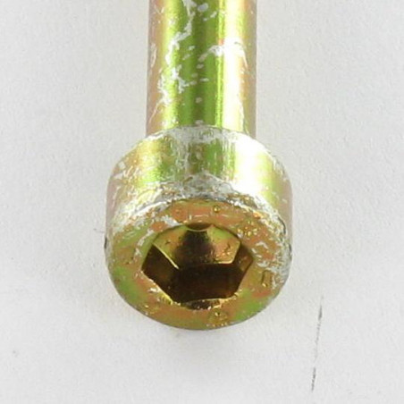 1 x Metallschrauben Innensechskantschraube M10x110 Mit Gewinde 32 Klasse 8.8 Schraubenschlüssel 8 Dichromat