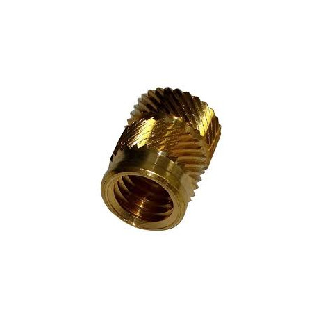 1 x Einsatz Stellschraube SONICFIX Messing M6x12,7