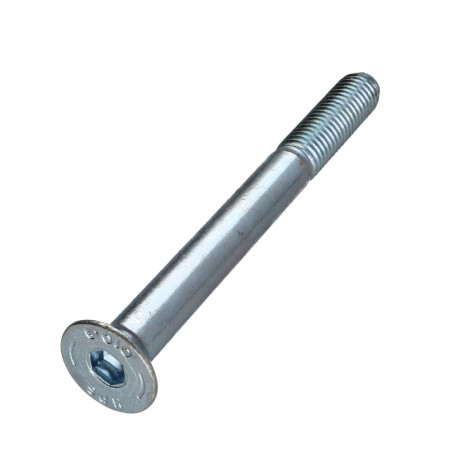 1 x Metallschrauben Innensechskant mit flachem Kopf Schraubenschlüssel 8 M12x120 Teilgewinde Klasse 10.9 Verzinkt