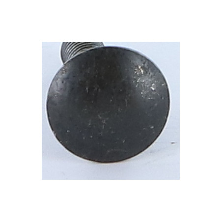 1 x Schlossschraube M8x16 Gesamtgewinde Stahl schwarz verzinkt