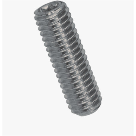 1 x Metallschrauben Stellschraube T10 Gewindestift mit Ringscheibe M5X8 Verzinkt