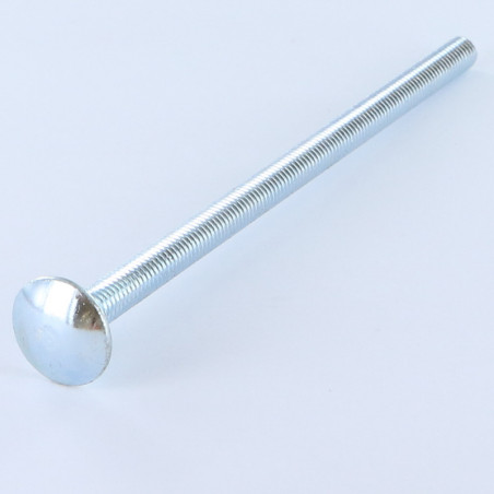 1 x Schlossschraube M8X120 Gesamtgewinde Verzinkt