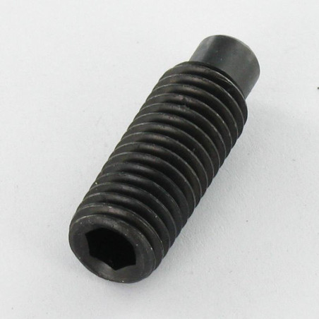 1 x Metallschrauben Madenschraube M8x12 Schraubenschlüssel 4 Schraubenspitze Rohstahl