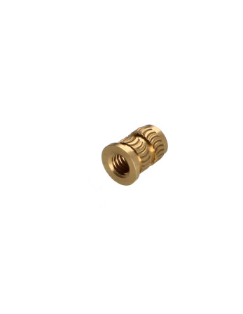 1 x Einsatz Mit Kopf HEATFIX Messing M4x8.1