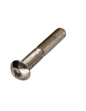 1 x Metallschrauben Flachrundschraube mit...