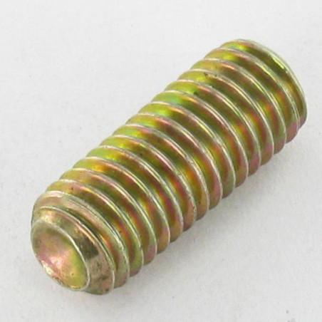 1 x Metallschrauben Madenschraube Schraubenschlüssel 3 M6x20 Gewindestift mit Ringscheibe Dichromat