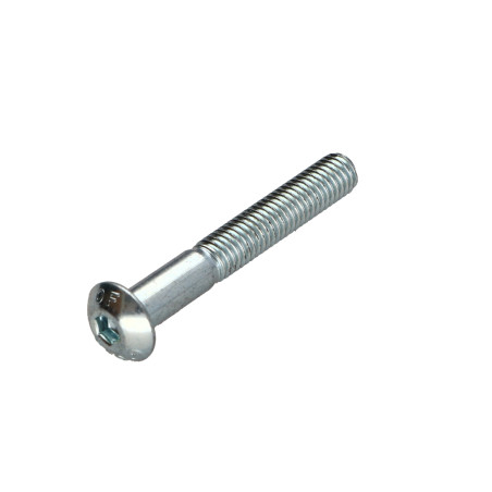 1 x Metallschrauben Flachrundschraube mit Innensechskant M6x35 Teilgewinde Klasse 10.9 Schraubenschlüssel 4 Verzinkt