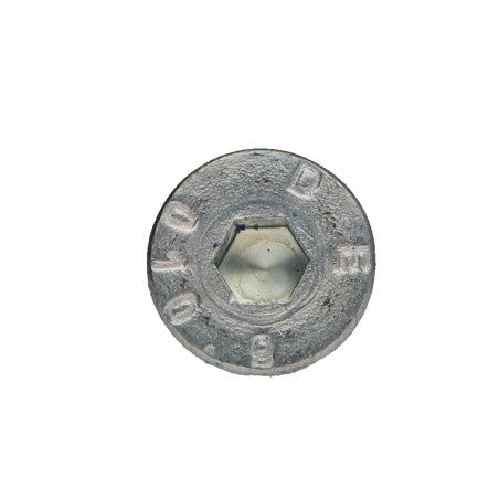 1 x Metallschrauben Innensechskant mit flachem Kopf M6x16 Gesamtgewinde Klasse 10.9 Schraubenschlüssel 4