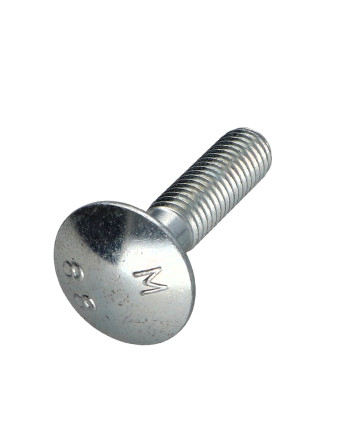 1 x Schlossschraube M8X35 Teilgewinde Klasse...