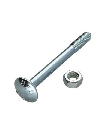 1 x Schlossschraube M8X80 Mit Gewinde 22...