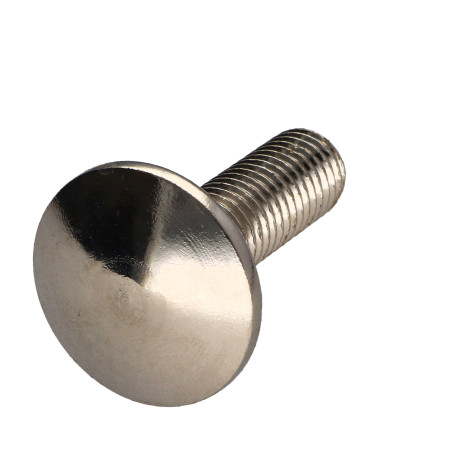 1 x Schlossschraube M12x40 Teilgewinde Nickelstahl