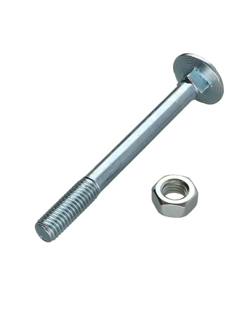 1 x Schlossschraube M8X80 Mit Gewinde 22...