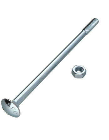 1 x Schlossschraube M8X160 Mit Gewinde 28...