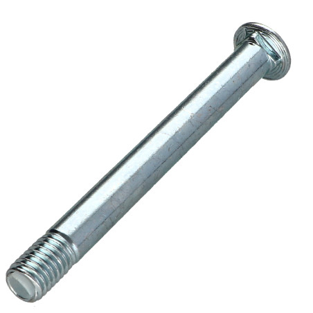1 x Schlossschraube M10X94 Mit Gewinde 14 Teilgewinde K&C.B Quadratdicke 2,5 Verzinkt