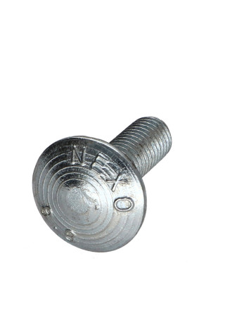 1 x Schlossschraube M10x30 Teilgewinde Klasse...