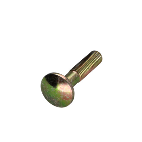 1 x Schlossschraube M7X35 Teilgewinde Dichromat