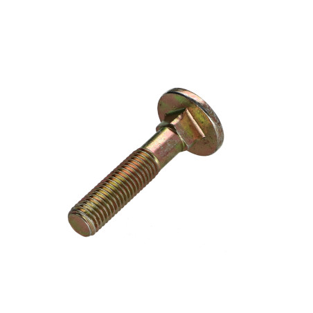 1 x Schlossschraube M7X35 Teilgewinde Dichromat