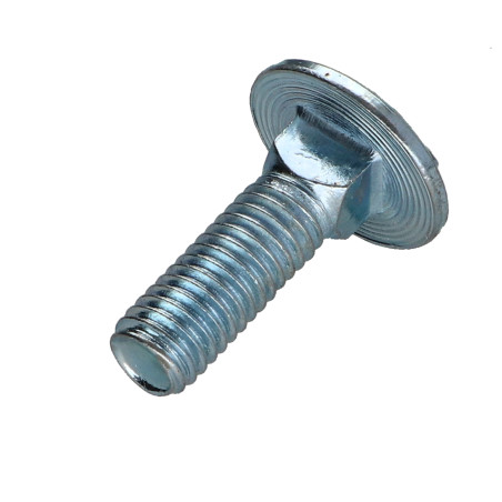 1 x Schlossschraube M8x25 Mit Gewinde 22 Teilgewinde Klasse 8.8 Verzinkt
