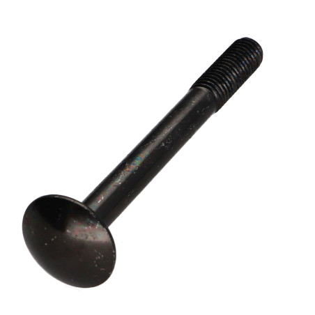 1 x Schlossschraube M8X110 Mit Gewinde 22 Teilgewinde Stahl schwarz verzinkt