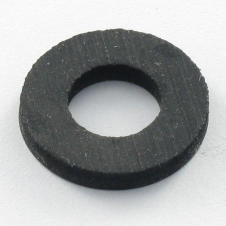 1 x Scheiben/Unterlegscheibe Gummi Schwarz 8x30x3