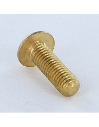 1 x Metallschrauben Flachrundschraube mit...