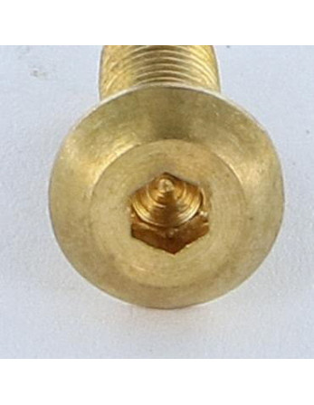 1 x Metallschrauben Flachrundschraube mit...