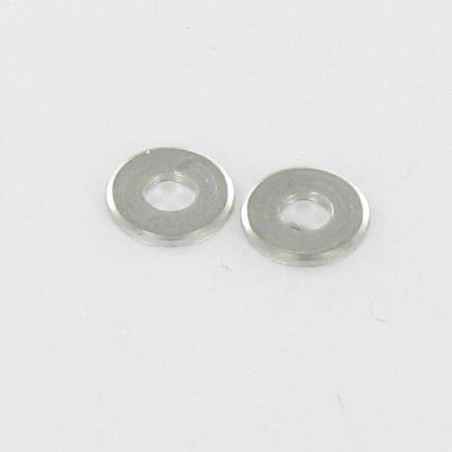 1 x Scheiben/Unterlegscheibe Flach M6x14x1,2 M Nickel Messing