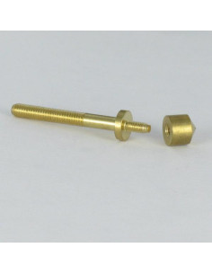 Kreuzschlitzschraube Messing 8x40 Mit Abdeckkappe Tag 8