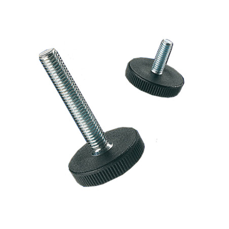 1 x Verstellbarer Nivellierfuß M8x16 Kopf-Durchmesser 25