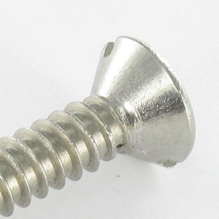 1 x Blechschraube Edelstahl A2 Senkkopfschraube Gespalten 4,8 x 25