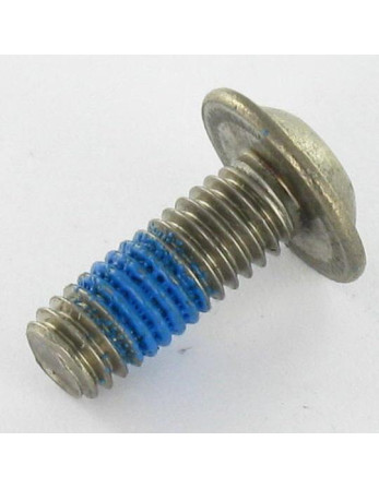 1 x Metallschrauben Flachrundschraube mit...