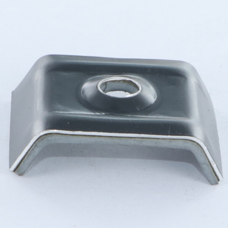1 x Kalotten mit wasserfesten EPDM-Dichtung 40x25 Aluminium RAL7016 anthrazitgrau