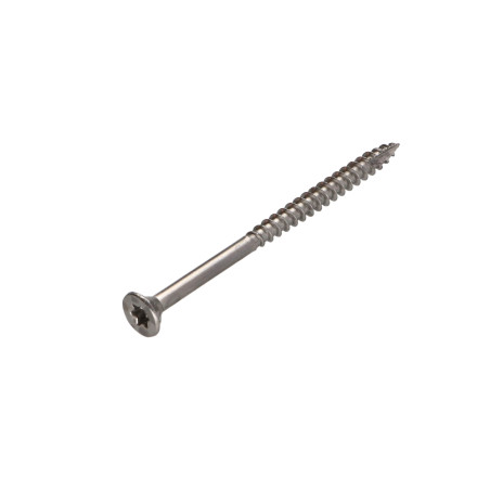 1 x Spanplattenschrauben TEKOR Edelstahl A2 Senkkopfschraube Gezahnt T20 4x60 Mit Gewinde 35 cut Bohrspitze mit Typ 17