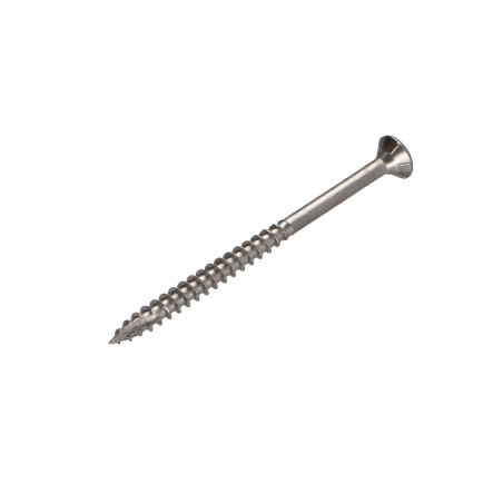 1 x Spanplattenschrauben TEKOR Edelstahl A2 Senkkopfschraube Gezahnt T20 4x60 Mit Gewinde 35 cut Bohrspitze mit Typ 17