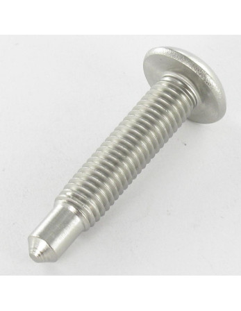 1 x Metallschrauben Flachrundkopfschraube...