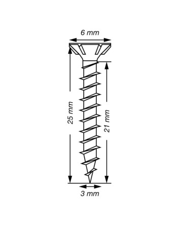 1 x Spax T-STAR MEHR Senkkopfschraube T10...